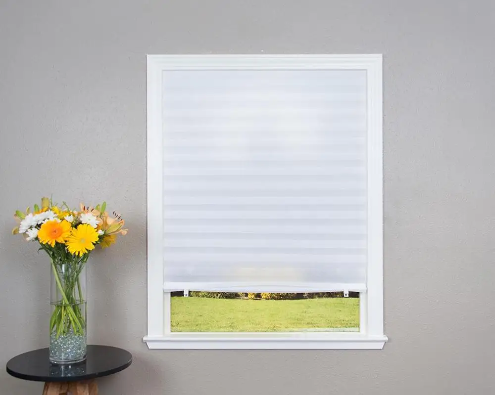 Easy Lift Cordless Pleated Light Blocking Shade Window Blinds Apartment Home Use Window Curtain Blackout