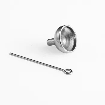 

Titanium Steel Mini Funnel for Transfer Liquid Perfume Filling Cremation Jewelry