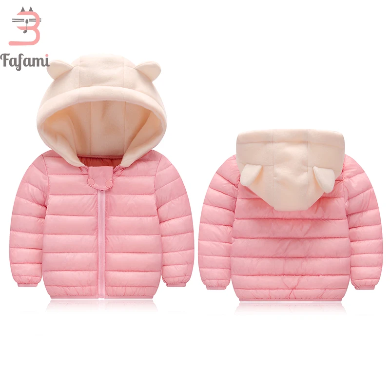 Зимняя детская зимняя одежда с капюшоном пуховая куртка для мальчиков, одежда для детей утепленная верхняя одежда, пальто Одежда для новорожденных девочек