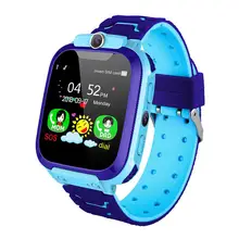  2019 NEW Waterproof Children Watches AJ09 1.44in GPS Navigation Camera 2G Network Phone Call Kits Safe Smart Watch 