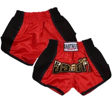 Мужские штаны с принтом ММА шорты для кикбоксинга, бойцовские шорты для тайского бокса, боксерские шорты, одежда Sanda, дышащие детские спортивные шорты