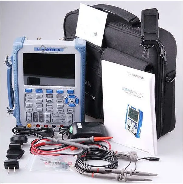 Новый портативный осциллограф Hantek DSO8060 60 МГц пять в одном|oscilloscope hantek|oscilloscope