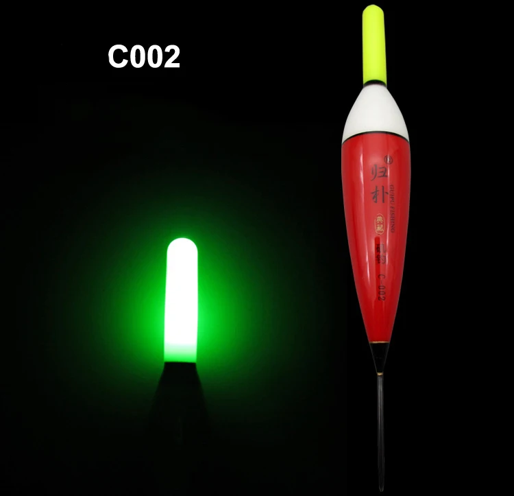Светодиодный светильник электронный рыболовный поплавок с светильник светящийся рок рыболовный буй без CR425 батареи ночные рыболовные снасти F27