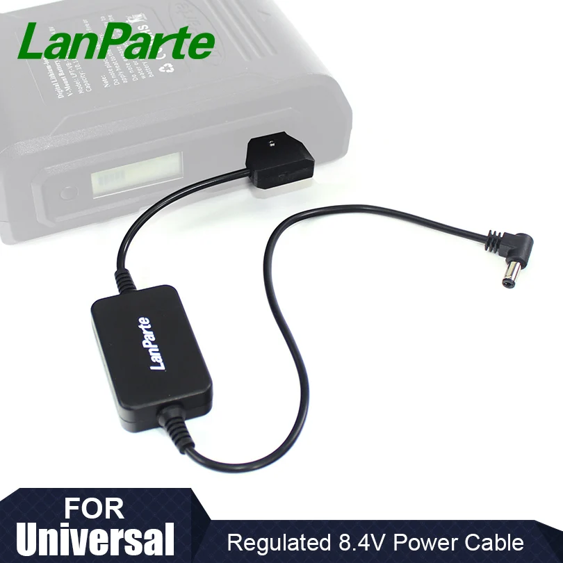 

Lanparte Regulated 8.4 V Voltage Power Cable from D-tap to DC for DSLR Camera