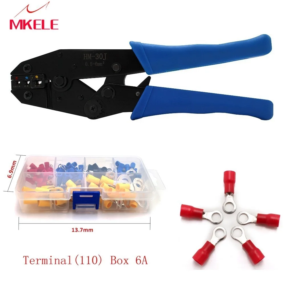 

Multi-functional HM-30J Crimping Tool Auto Crimping Pliers Cutting Pressing Wire Stripper Self Adjusting Electrician Tool Hot