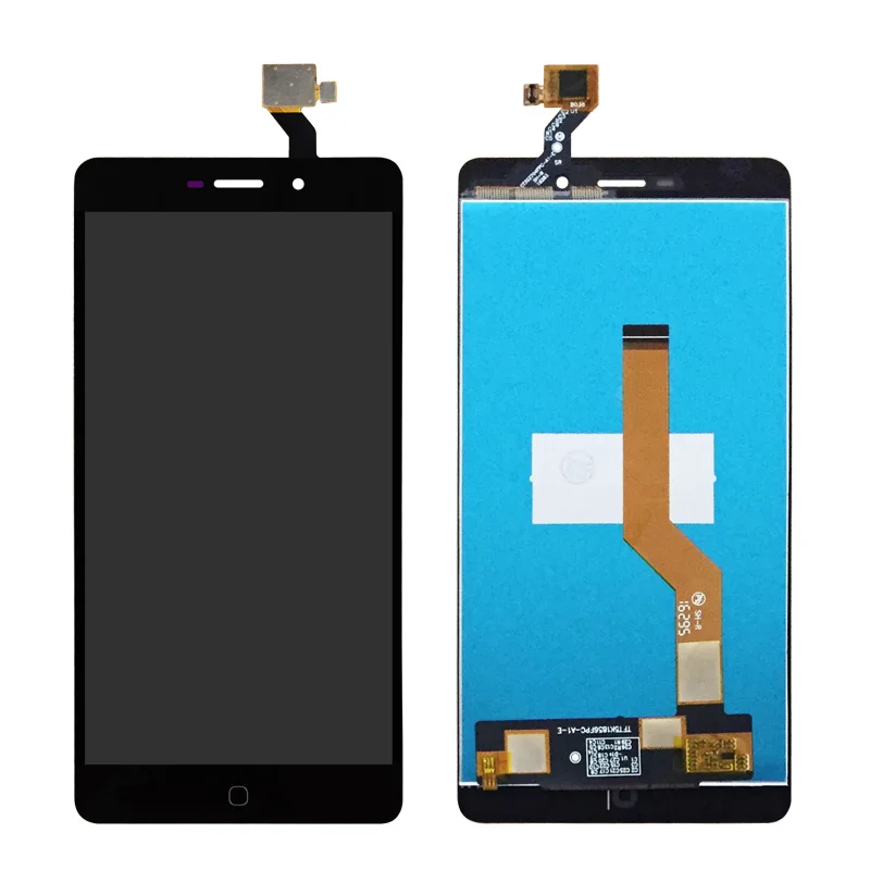 For Elephone P9000 LCD Display +Touch Screen Assembly Gray/White For p9000 lite lcd Digitizer Sensor Glass Panel+free tools
