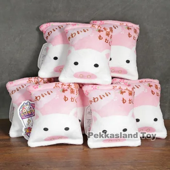 

Cartoon Kawaii Piggy Plush Coin Bag Japan Pendant Toys Dolls Stuffed Soft Animal Pig Dolls 10pcs/lot