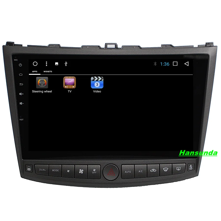Best Free maps of Russia! 9inch big screen Android 7.1 Car Multimedia GPS Navigaton Video Radio Player in dash for Lexus IS200 IS220 5