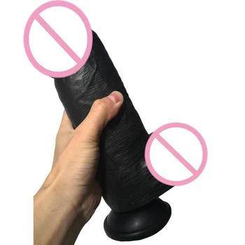 AMABOOM 25*8CM Giant Huge Dildo Super Big Dick Anal butt Large Dong Realistic Penis Suction cup Masturbator Sex Toys For Women 5