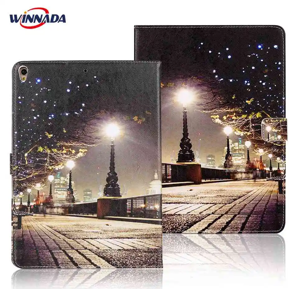 

For ipad pro 10.5 case, Character print PU leather protective Smart case stand shell funda for ipad pro 10.5 cover A1701 A1709