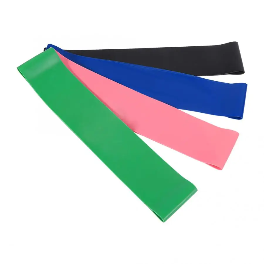 

4 Colors Resistance Bands Workout Rubber Loop Yoga Gym Sport Elastic Band For Training Expander Fitness Gum Tape Equipment