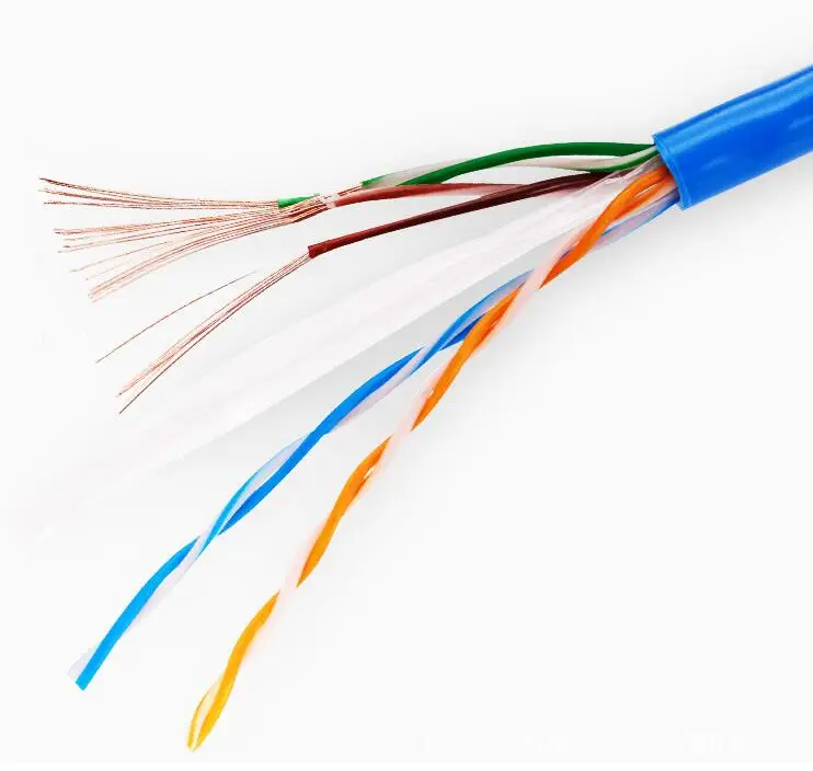 

Network cable jumper finished network cable oxygen-free copper network cable Gigabit home network cable