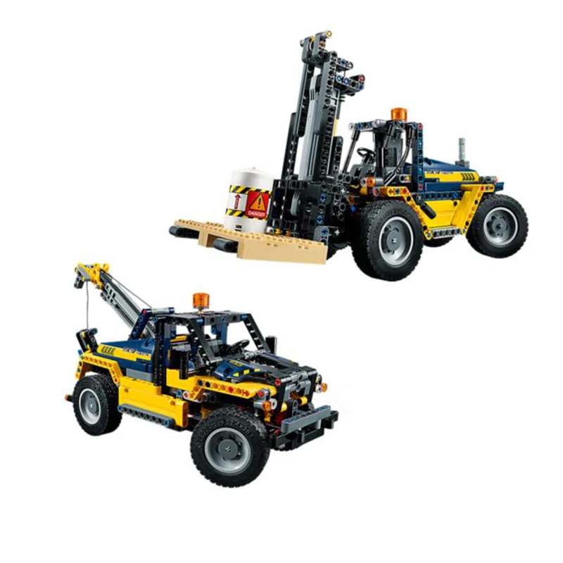 

2018 New Technic Series Heavy Duty Forklift 2-In-1 Building Blocks Toys Compatible With Legoings Technic 42079