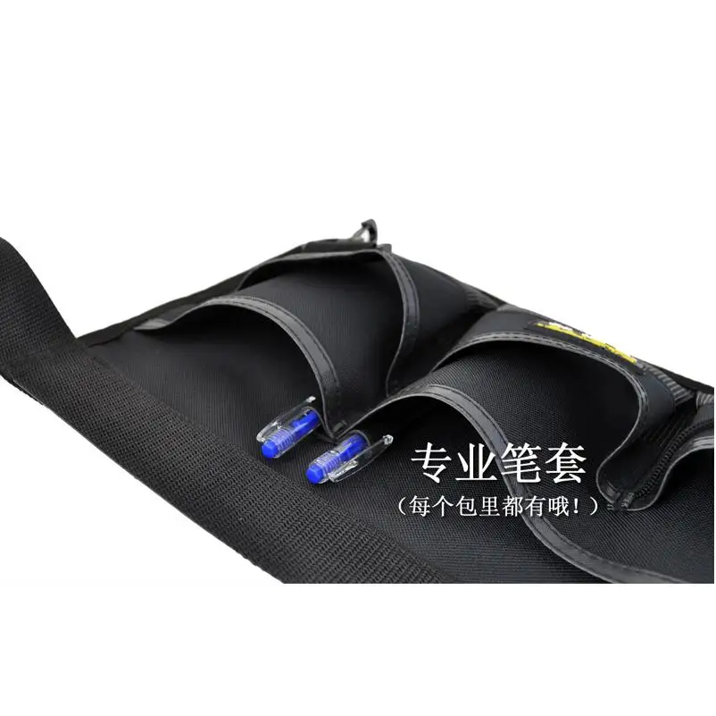 Оксфордская ткань профессиональные электрики сумки для инструментов с прочной пластиной набор инструментов в сумке набор сумок черный