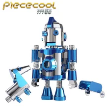 Piececool модели 3D Металлические нано-головоломки путешествия hello cool Модели наборы DIY 3D лазерные ажурные модели головоломки игрушки для взрослых