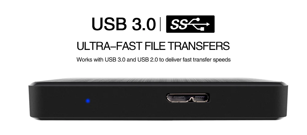 2," портативный внешний жесткий диск USB3.0 SATA HDD для ПК, Mac, настольного компьютера, ноутбука, планшета, Xbox One, Xbox 360, PS4