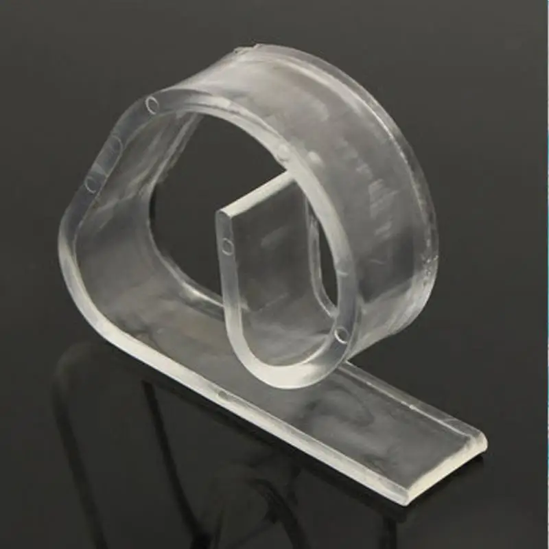 

12Pcs Clear Plastic Tablecloth Clips Holder Wedding Transparent Table Cover Clamps Practical Party Decoration Supplies #20