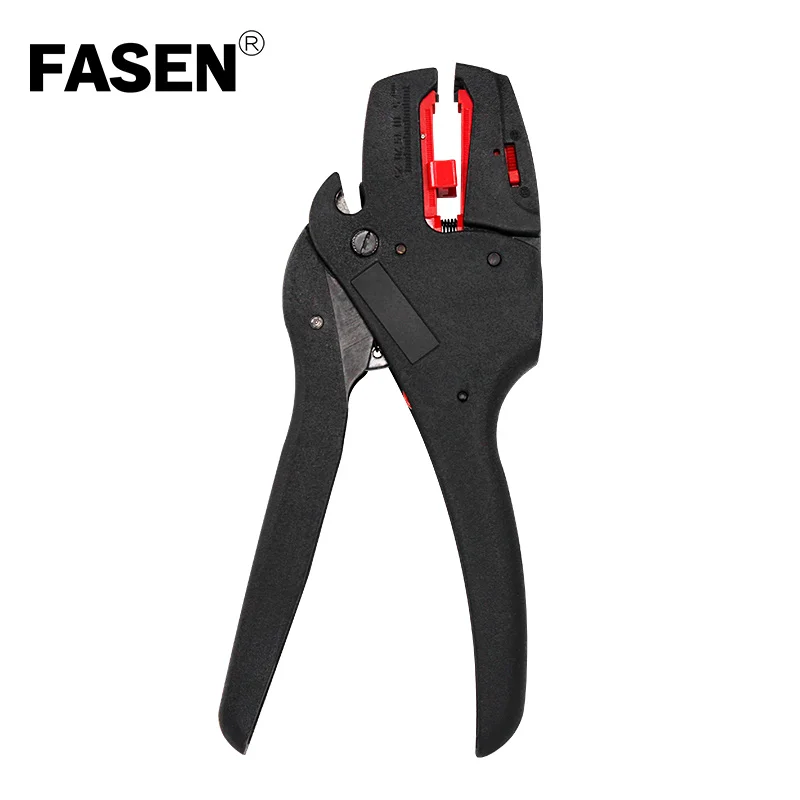

FS-D3 Self-Adjusting insulation Wire Stripper range 0.08-6mm2 With High Quality wire stripping Cutter Range 0.08-2.5mm Flat Nose