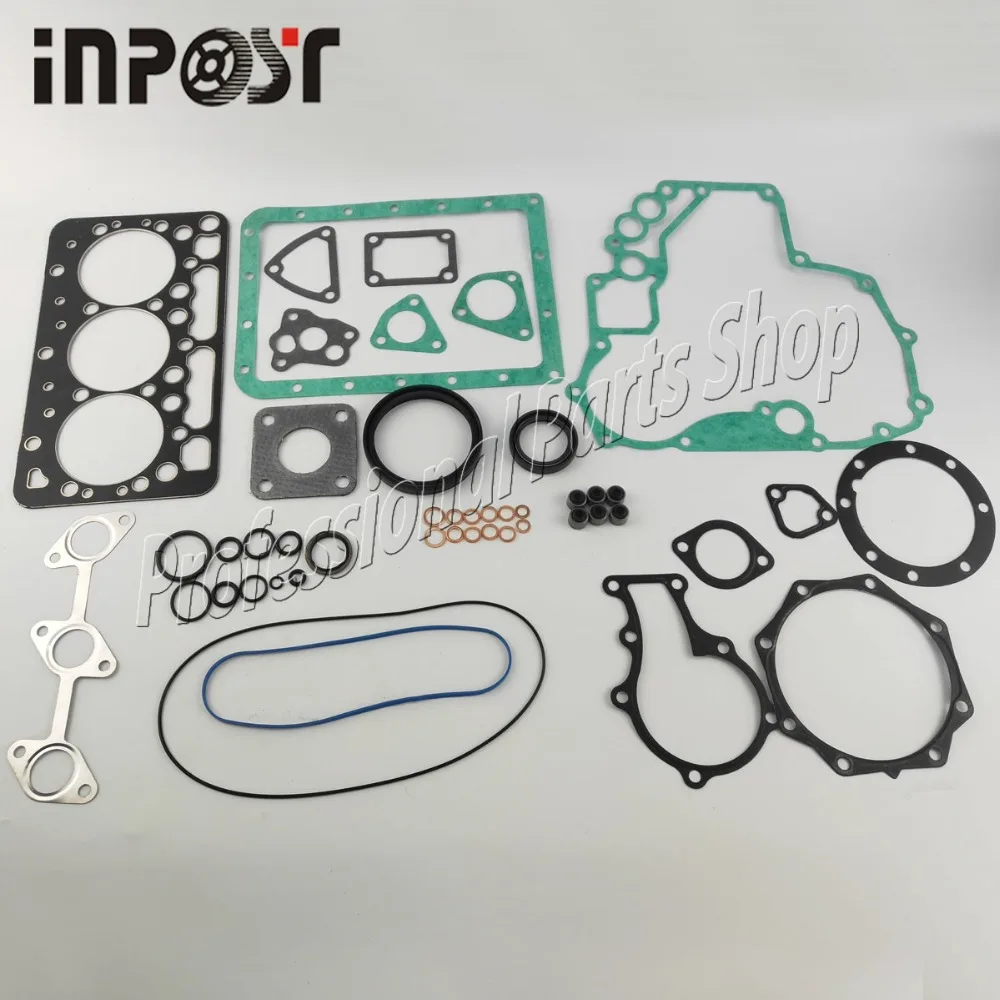 Full Gasket Set 6672739 For Kubota D722 Bobcat 316 320 322 453 463 MT50 MT52