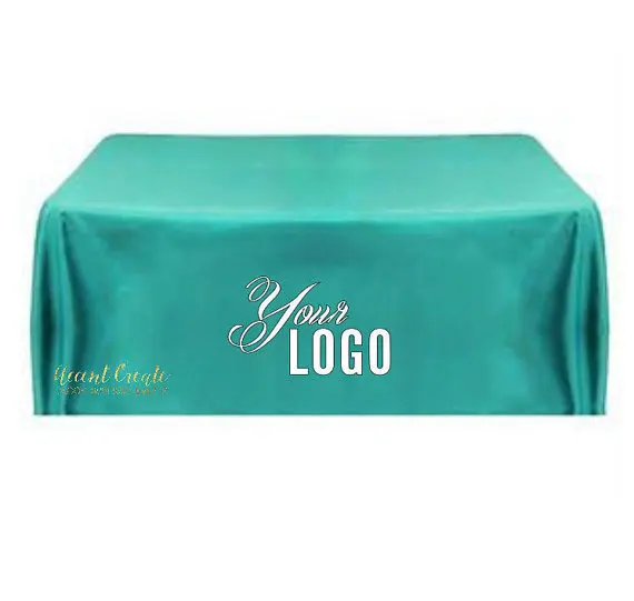 6ft custom tablecloth personalized table cloth table cover event