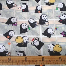 50*140 см с рисунком Безликий из Унесенные призраками DIY ручной работы ткань, холст для пэчворка Ткань Домашний текстиль DIY скатерть для диванов