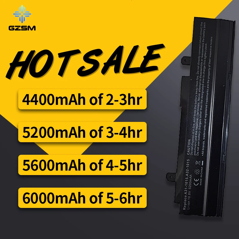 HSW Аккумулятор для ноутбука Asus Eee PC EPC 1215 1215B 1215N 1015b 1015 1015bx 1015p x A31 A32 батарея|battery for