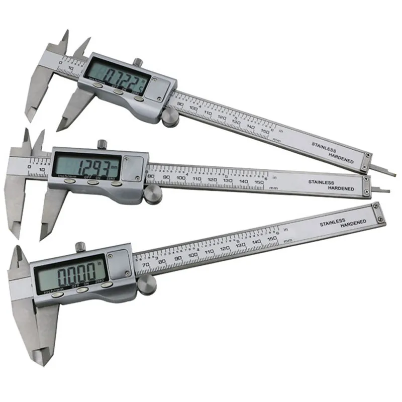 150mm electronic digital vernier caliper metal shtangeltsyrkul
