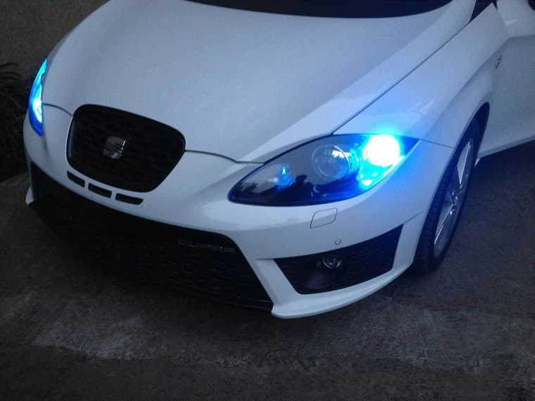 2pcs High Power Led Daytime Running Light Drl Replacement Bulb For Seat Leon Alhambra Leon Cupra Bulb Type Light Circularlight Bulb Bayonet Aliexpress