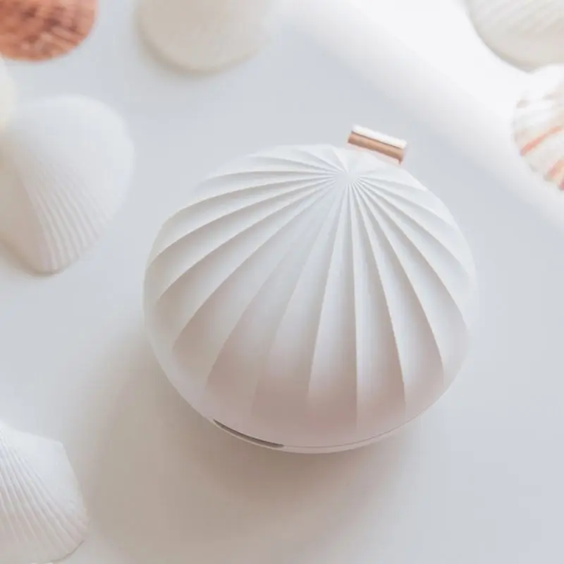 

Cute Seashell Shape Essential Oil Diffuser USB Power Relax Aroma Aromatherapy Decor Household Room Portable Car Accessory