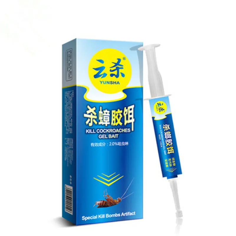 

1PC Powerful Anti Cockroach Gel Bait Trap Roach Killer High Quality Micro Toxic Effect Insecticide Pest Control