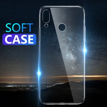

500PCS Transparent Protective Case For Huawei P30 Lite P20 Pro P10 Plus P9 2017 P8 2016 P Slimt 2019 Soft TPU Silicone Cover