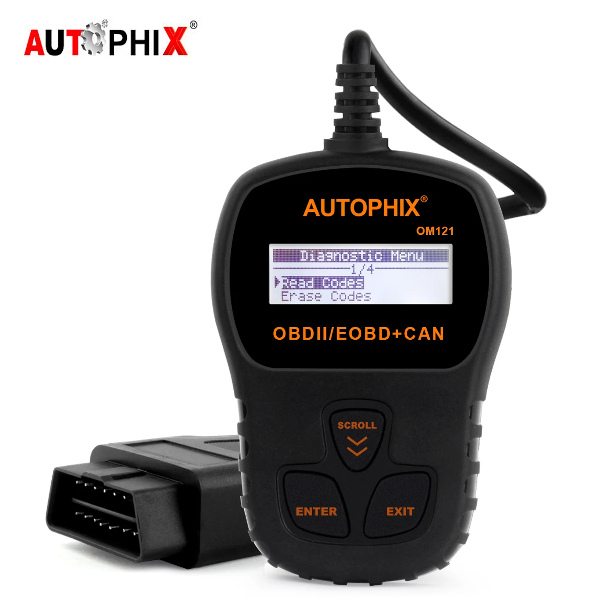 

Autophix OBD2 Auto Scanner Engine Scanner OBD 2 Fault Code Reader OBD EOBD Car Diagnostic Easydiag OBDII Diagnostic Tool