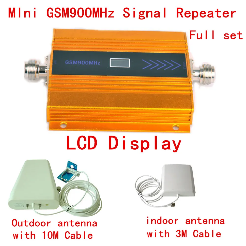 

1 Set High Gain Mini 900MHz GSM Repeater Cell Phone Signal Booster gsm signal amplifier , Mobile Phone Signal Repeater amplifie