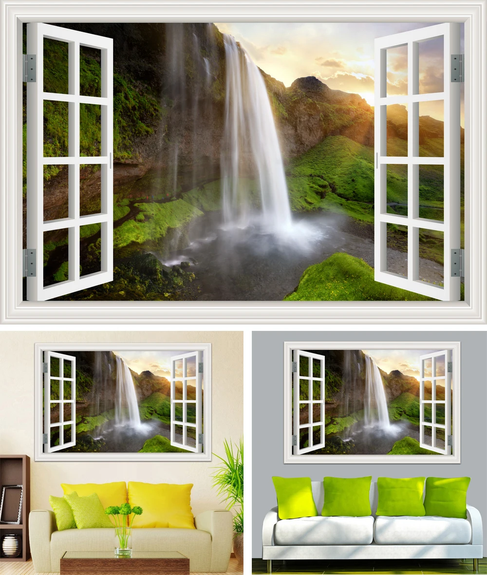 Auto-adesivo Mural, Paisagem da Natureza, Home Decor, Sala