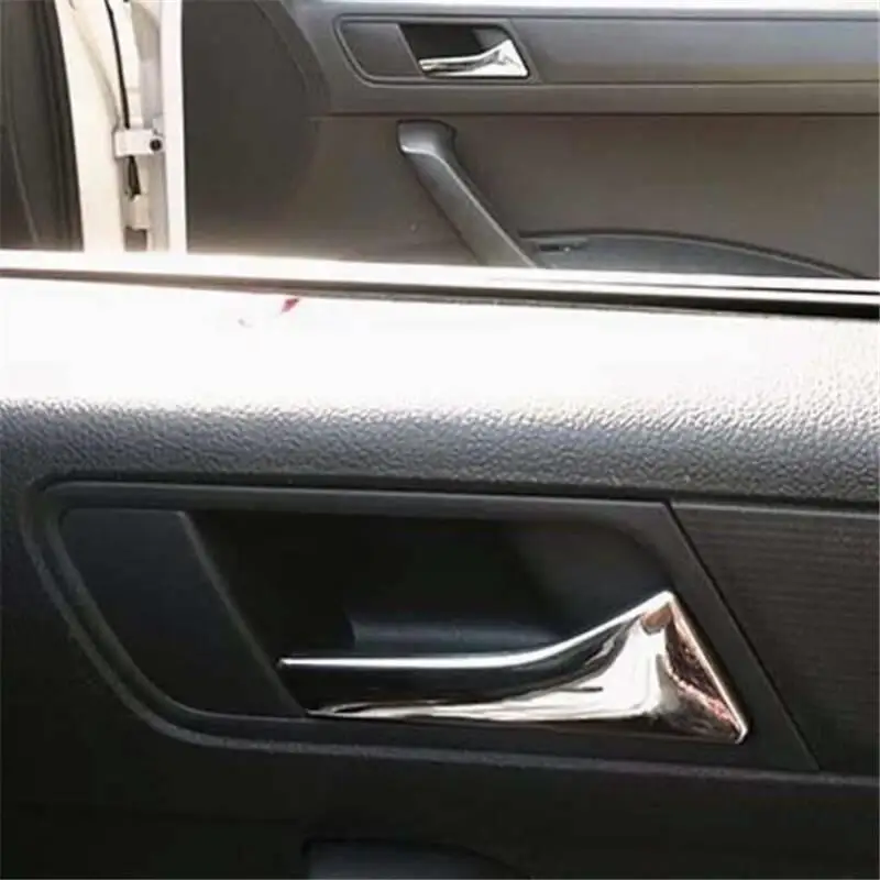 

Car Door Handle Interior Excent Modified Chromium Covers Decoration Sticker Strip 13 14 15 16 17 18 19 FOR Skoda Spaceback