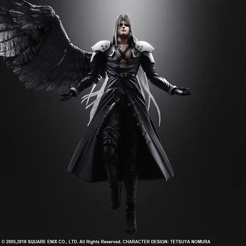 Игра искусство Kai Final Fantasy VII 7 шарнир подвижный Sephiroth ПВХ фигурка Коллекционная