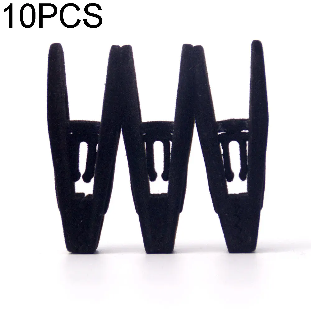 

10 x Mini Flocking Hanger Hooks Velvet Hanger Clips Cloth Wardrobe Hooks