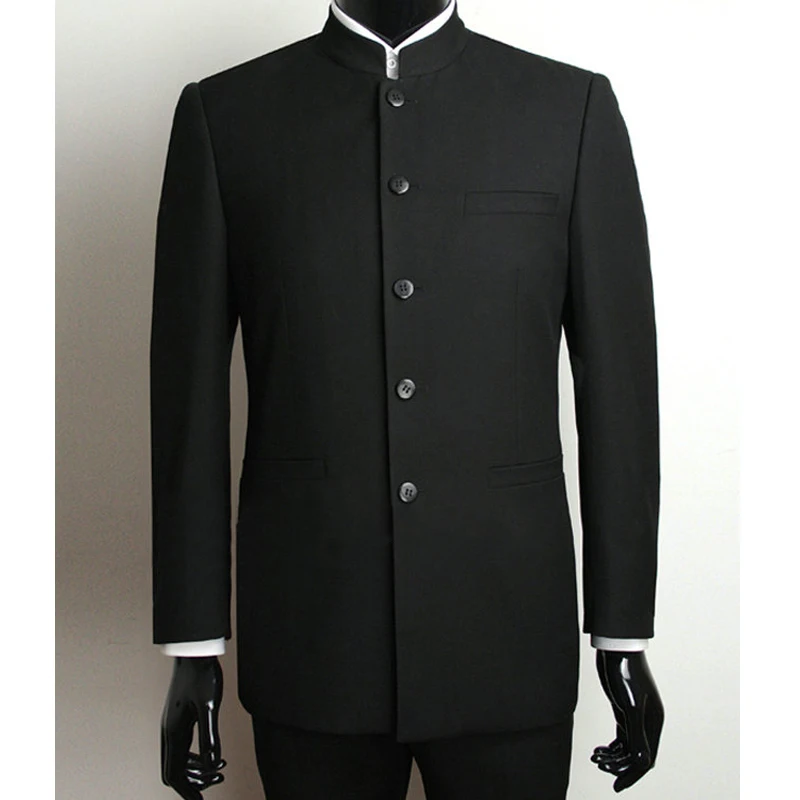 Firs stand collar stand collar suit chinese tunic suit men's suit