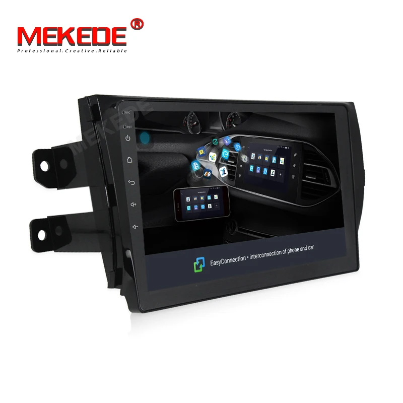 Clearance MEKEDE Quad-core Android 8.1 HD 1024X600 car multimedia player for Zotye T600 support DVR view camera mirror link gps navigtaor 4