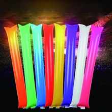 100 шт/длинный шарик светодиодный светящийся надувные приветственные палочки светящиеся бар для концертов/футбольных фанатов светодиодный палочка вечерние принадлежности
