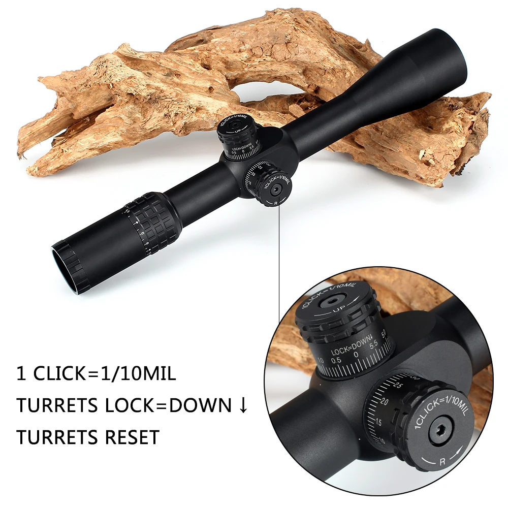 ohhunt MC-Z 4.5-18X44 FFP First Focal Plane Hunting Optical Riflescope Side Parallax Z1000 Glass Etched Reticle Lock Reset Scope (6)