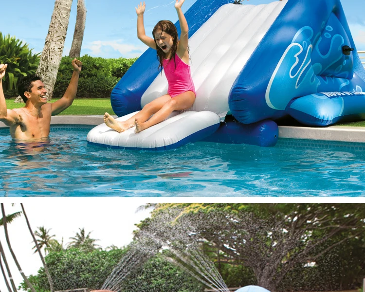 intex kool splash water slide