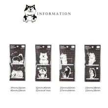 24 шт./лот милых собачек для Магнитные Закладки для чтения книг подарок для ребенка канцелярские принадлежности, школьные принадлежности marcador de livro DC166