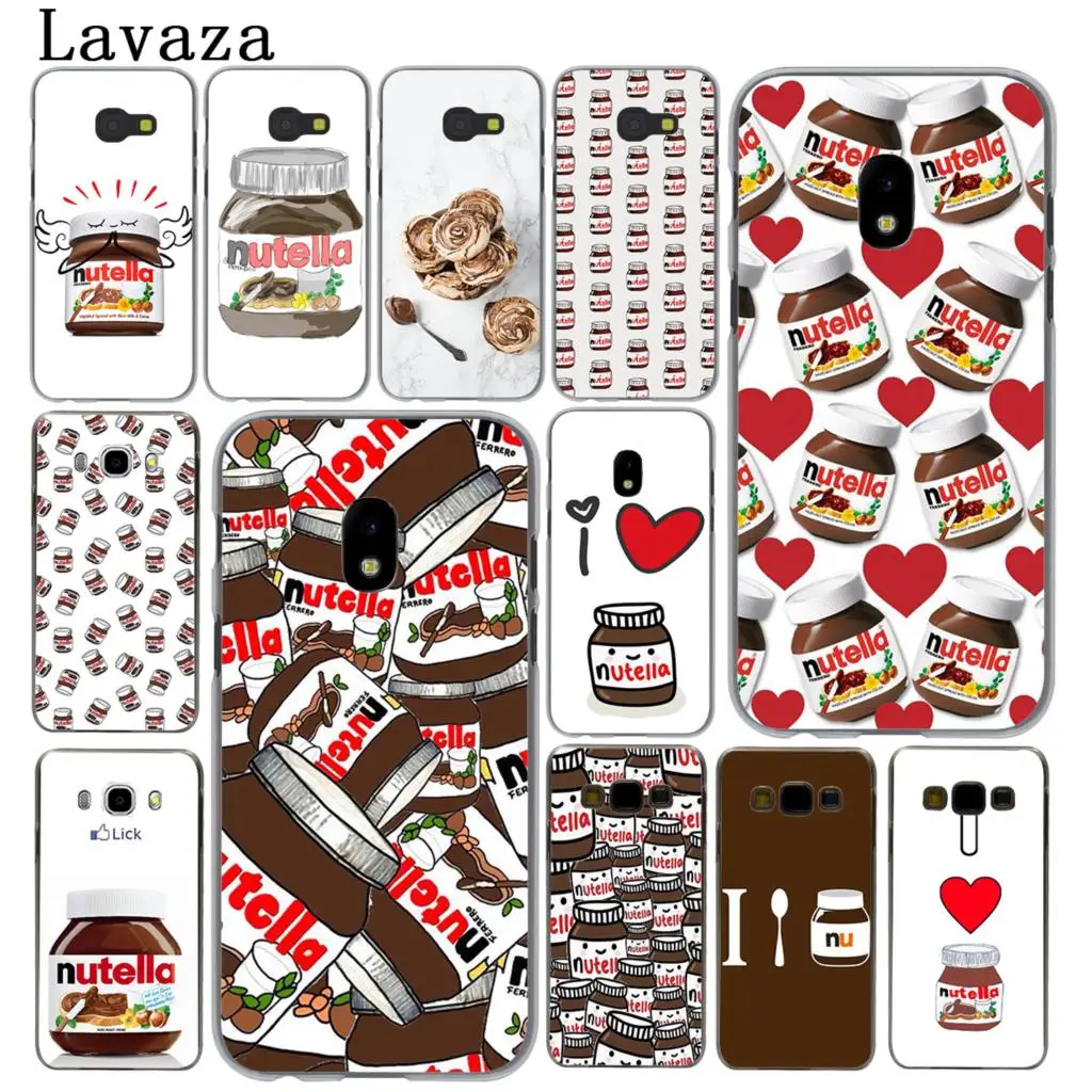 Милый чехол для телефона Lavaza chocolate Food Tumblr Nutella Samsung Galaxy J8 J7 Duo J6 J5 J4 Plus 2018 2017 2016 J2 J3 Prime