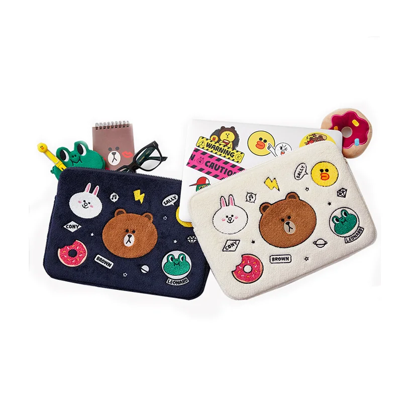 cute animal pattem Laptop case bag sleeve 10 11 12 13 3 14 15 15 6