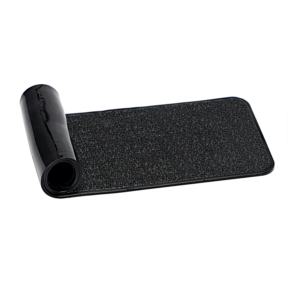 

Car Dashboard Sticky Pad Black PU Leather Texture Non-Slip Mat Holder Anti-slip Mat For Phone Car Interior Gel Magic For GPS