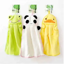 Детское мягкое плюшевое полотенце для ванной детское полотенце для рук мультяшный в виде животных полотенце для купания для детей