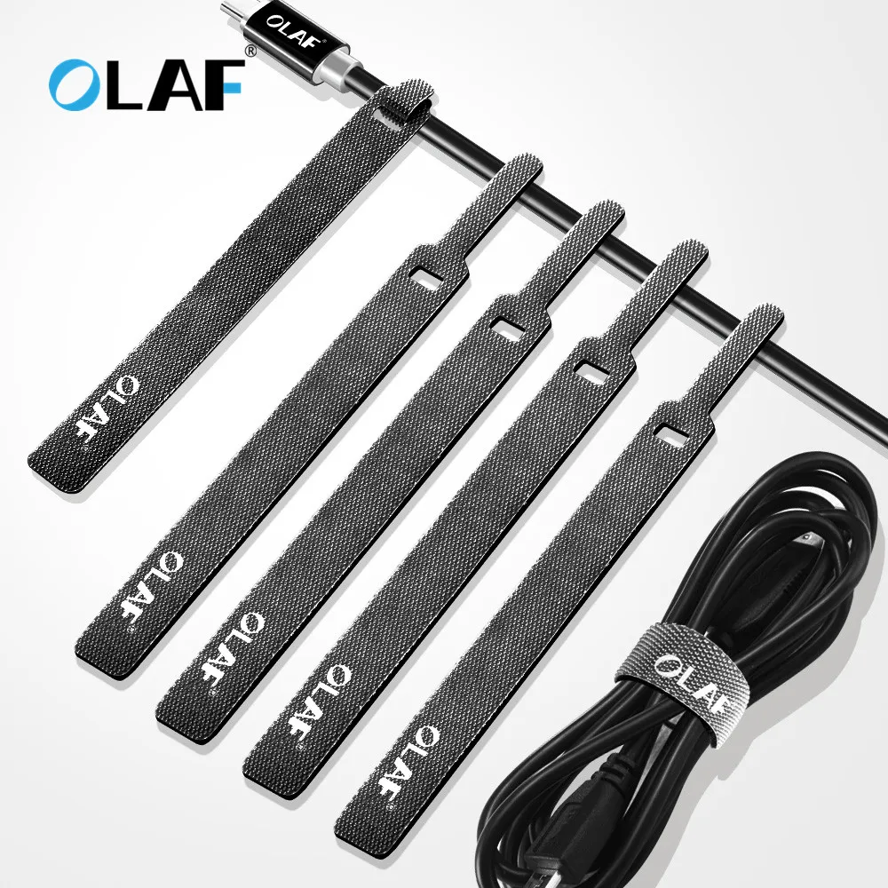 

OLAF Cable Organizer Wire Protector Earphone Mouse Aux Type C USB Cable Management Wire Cable Winder Holder for iPhone Micro USB