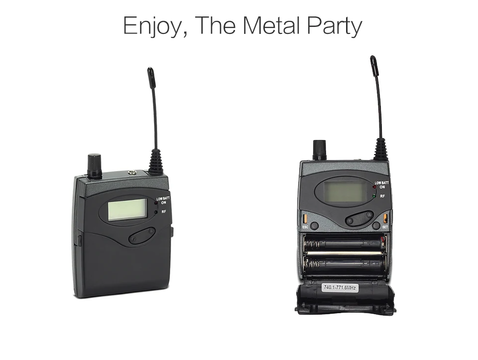 Wireless Recording studio Monitor System  In Ear UHF Wireless Headset Transmitter Receiver stage Monitor4