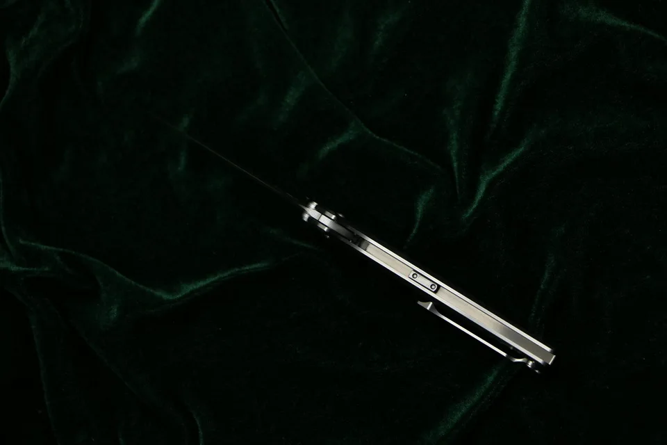 LOVOCOO Ограниченная серия, ось 781 D2, стальной складной нож с алюминиевой ручкой, походный карманный нож для выживания, охотничьи кухонные ножи, инструмент для повседневного использования